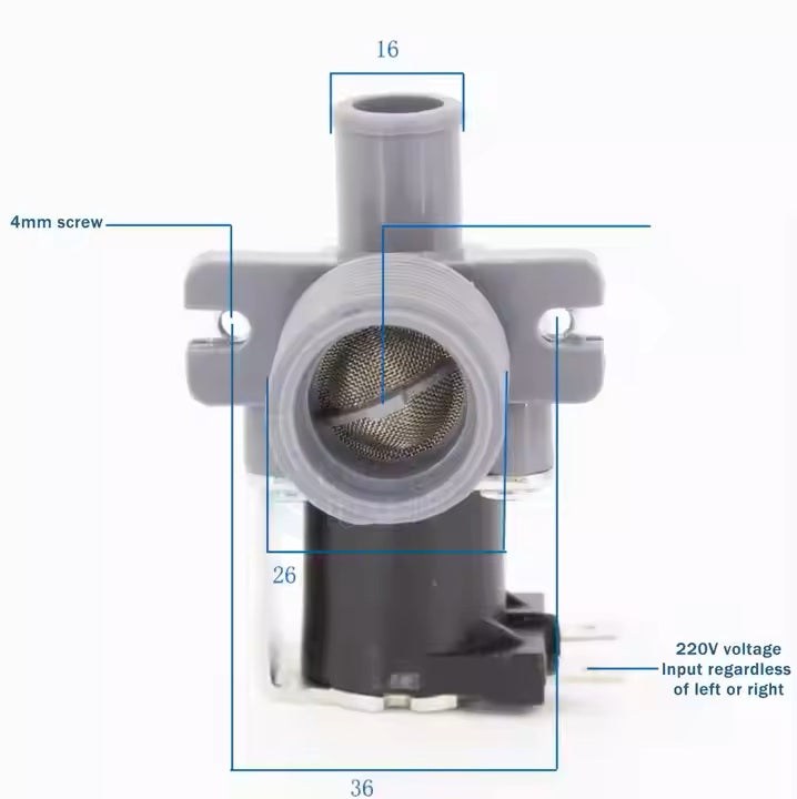Inlet Valve For Washing Machine